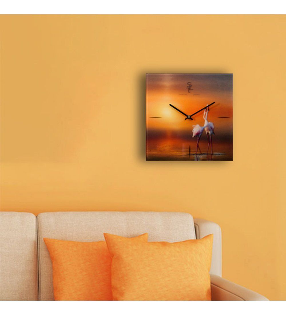 SLT- 27 Часы настенные «FLAMINGO»