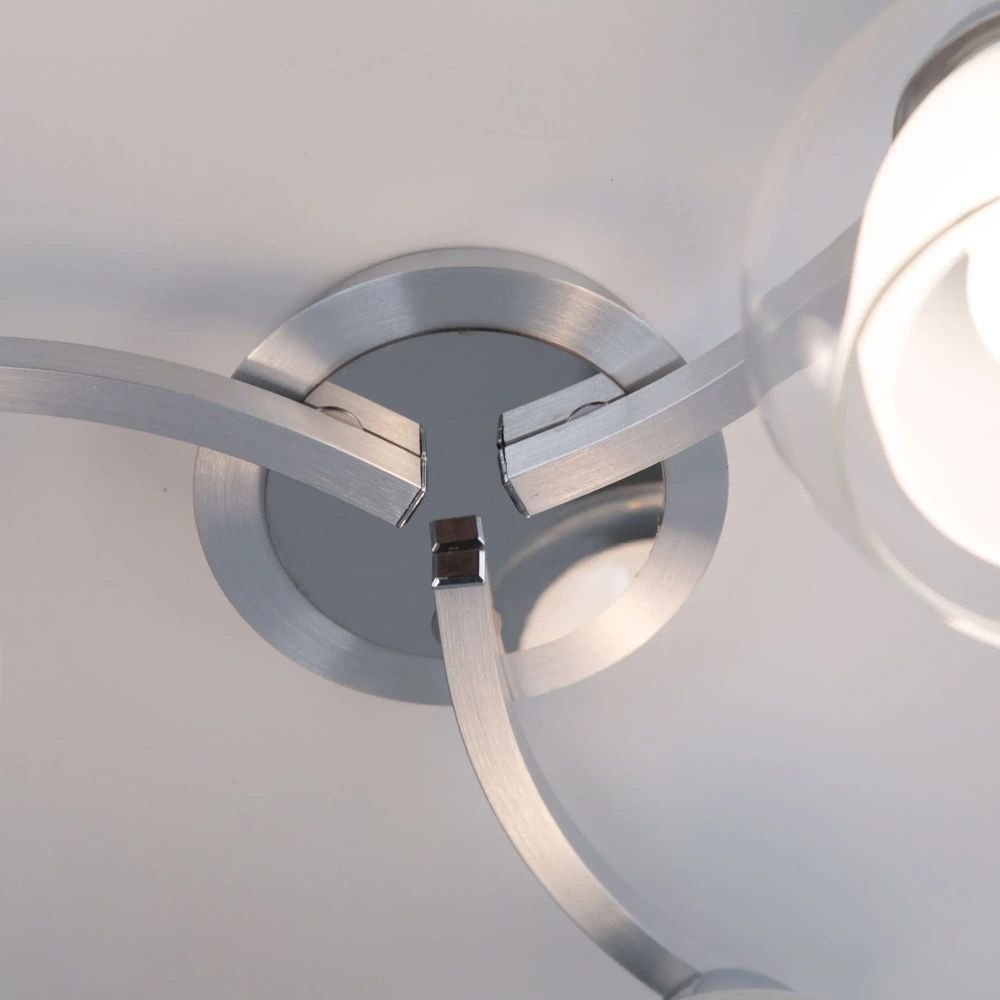 Citilux Кристи CL152137 Люстра потолочная Алюминий Хром