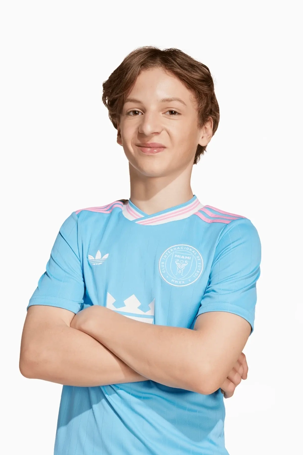 Футболка adidas Inter Miami CF 25/26 3rd Junior - голубой