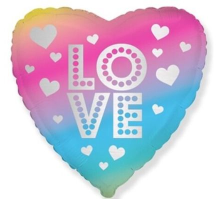 Сердце "Омбре Love"