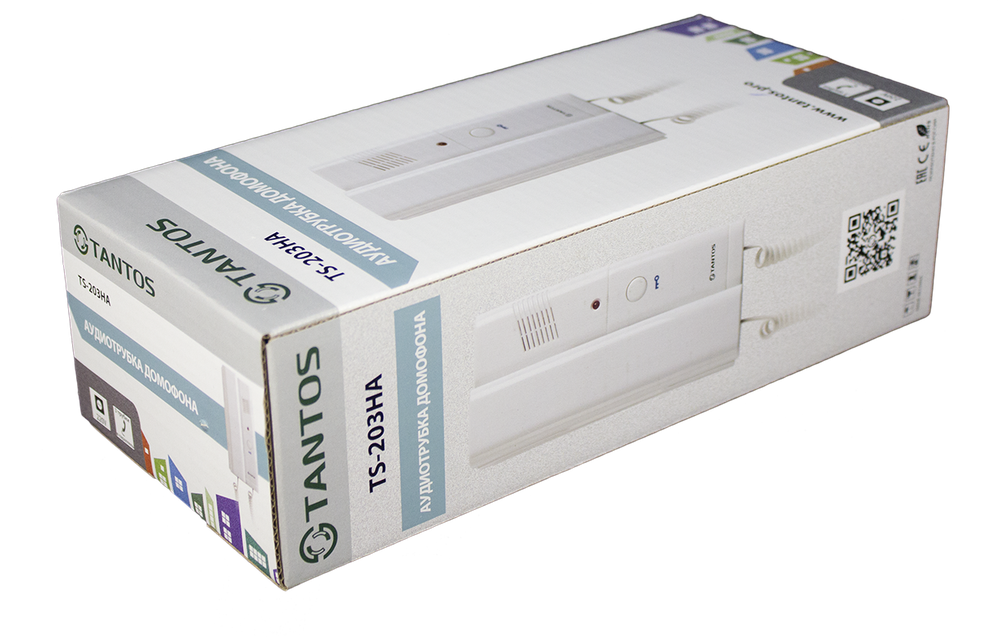 Трубка аудиодомофона Tantos TS-203HA  в упаковке