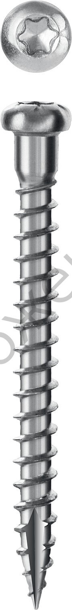 ЗУБР СПК 60 х 5 мм, TX20, саморез для перфорированного крепежа, цинк, 140 шт (30061-50-60)