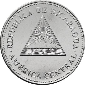 50 сентаво 2014 Никарагуа