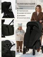 Коляска 3 в 1 Sweet Baby SBL Elegante Therma Colore + автокресло Elegante Plus Black