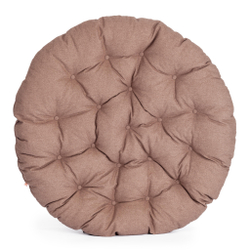 23/01 Матрац для кресла "Папасан" экошерсть, коричневый, 1811-5