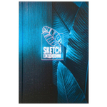 Ежедневник недатированный, А5, Проф-Пресс, 7БЦ, ламинация, линия, 64 л, "Фактура листьев-1"