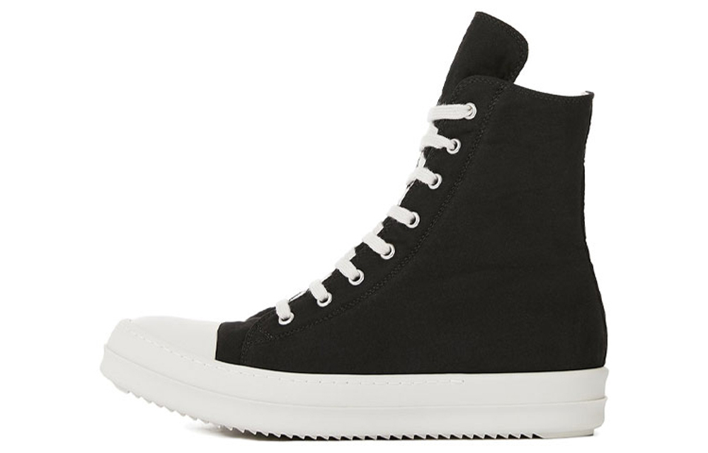 Rick Owens DRKSHDW High top Stylish Skateboarding Shoes Men"s Black
