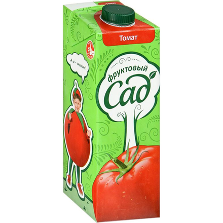 Сок натуральный Фруктовый Сад Томат 0.95 л