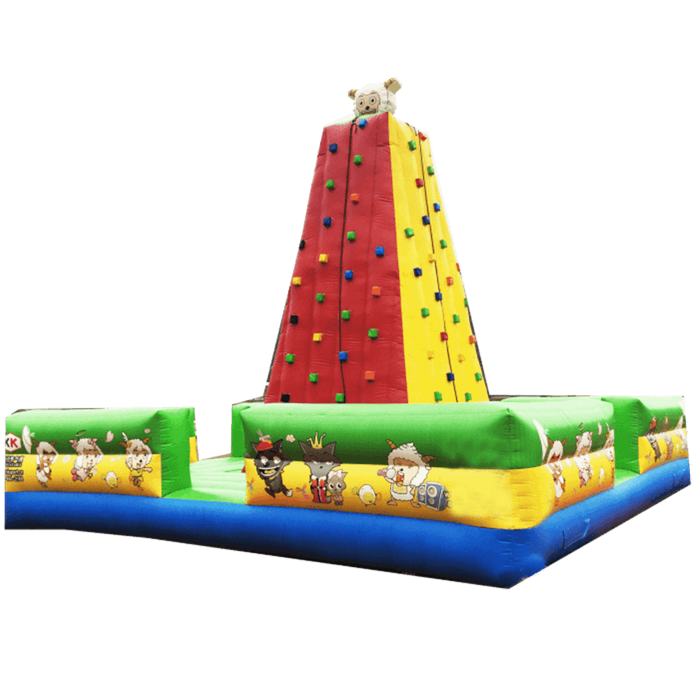 Коммерческий надувной скалодром "Великий покоритель вершин" 8*8*7 м