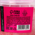 Соляной скраб для тела с блестками «Мне в кайф» с ягодным ароматом - 280 мл.