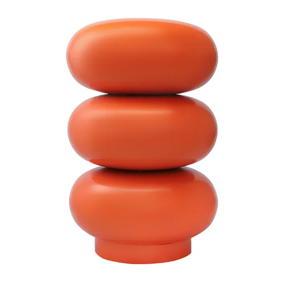 Столик приставной Swell, D33 см, апельсиновая цедра