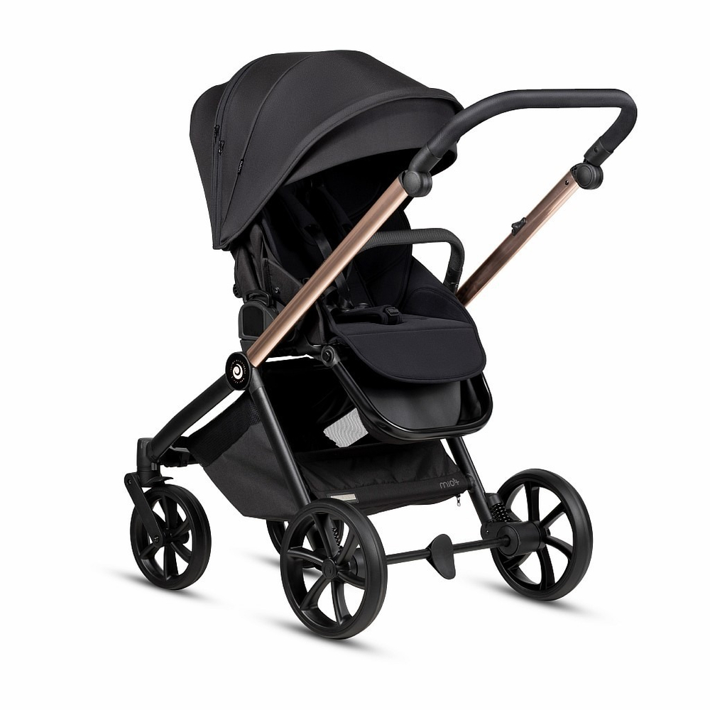 Tutis Коляска 2 в 1 MIO 3+ Black Edition Rose Gold