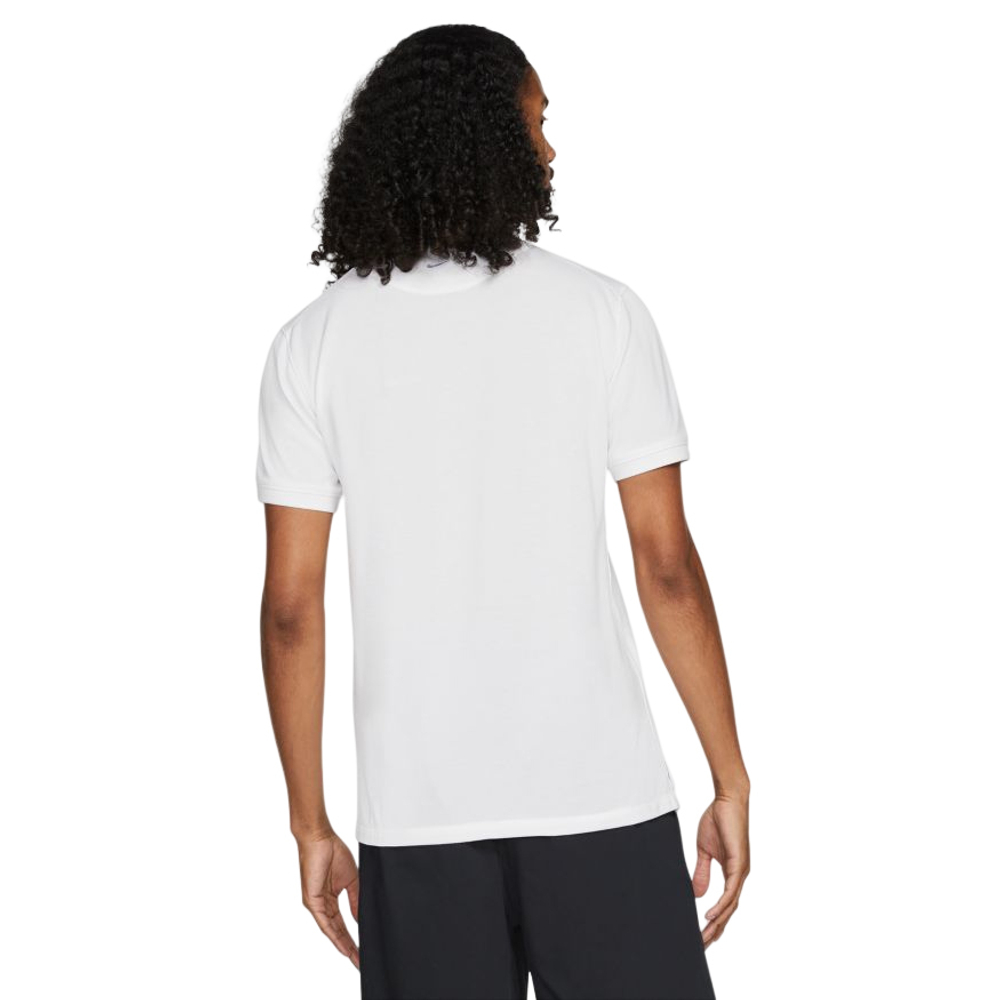Мужское теннисное поло Nike Polo Dri-Fit Heritage Slim2 M - белый