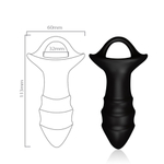 Анальный стимулятор c пультом ДУ Useeker USK-A03 BL Kylin Silicone+ABS аккумулятор 114*60*35 (фиолетовый)