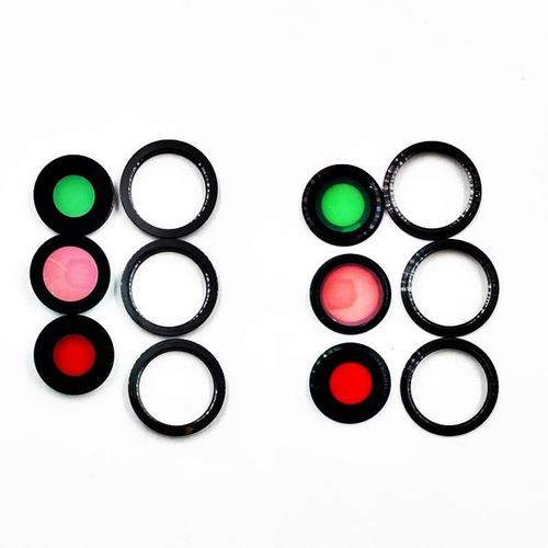 Стекло камеры iPhone 12 Pro (комплект 3 шт.) Черное