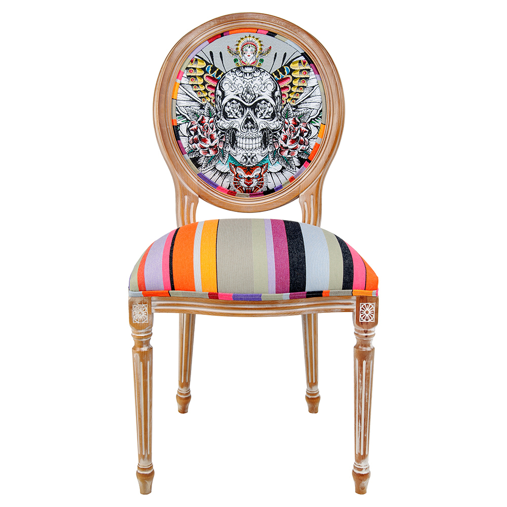 Стул Объект мечты Краниум сильвер