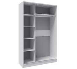 Шкаф-купе Стиль-2 120, белый