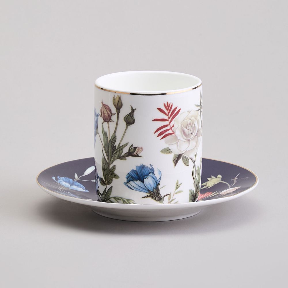 КОФЕЙНЫЙ НАБОР LEFARD "BELLE" НА 2 ПЕР. 4 ПР. 100 МЛ (КОР=24НАБ.)