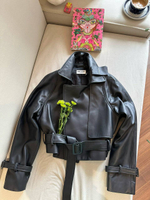 Кожаная куртка Yves Saint Laurent