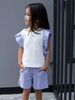 Костюм для девочки с шортами в садик