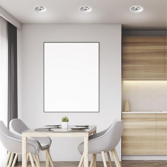 358024 SPOT NT19 464 белый Встраиваемый светильник IP20 LED 4100К 10W 220V GLOK