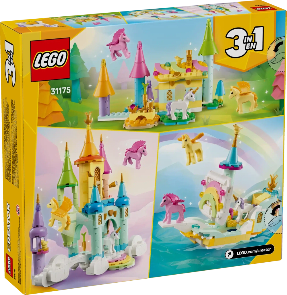Конструктор LEGO Creator 3in1 31175 Замок единорогов