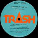 Bernie Marsden / And About Time Too (LP)
