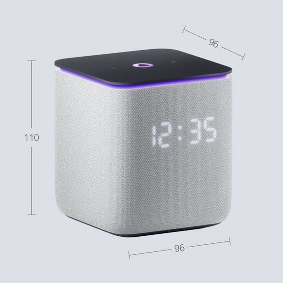 Умная колонка Яндекс Станция Миди с Алисой с Zigbee (YNDX-00054GRY) серый