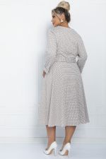 Платье Осенняя история (бежевое) П11228 LT Collection