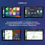 Магнитола для Dodge Ram 1500 2013-2018 - Kuberg SF-9159 (кнопки и крутилки), Android 12, Быстрая, CarPlay, 4G SIM-слот