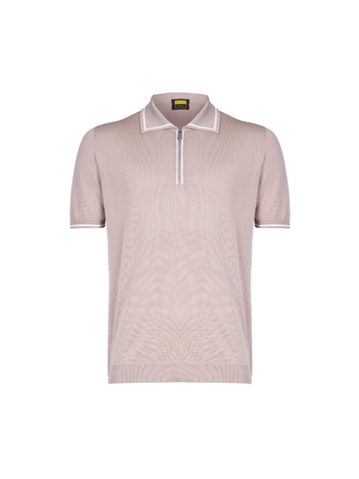 Поло с коротким рукавом на молнии Svevo