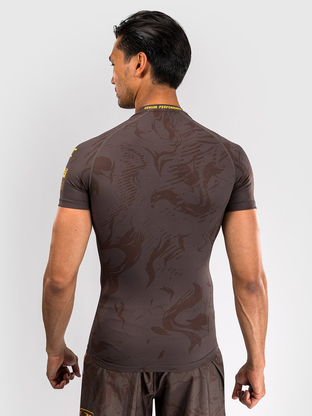 Рашгард UFC Fusion by Venum Fight Week Dark Brown S/S