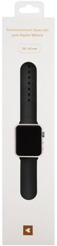 Ремешок moonfish для Apple Watch 38/40 мм, силикон, черный