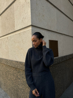 Джемпер-анорак JONI, антрацит