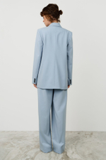 Жакет двубортный мужского кроя