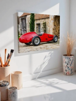 Картина на стену 40 X 50 Старая гоночная машина