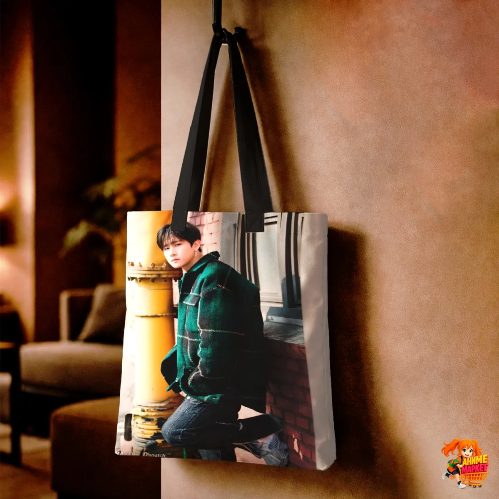 Сумка шоппер с принтом Enhypen