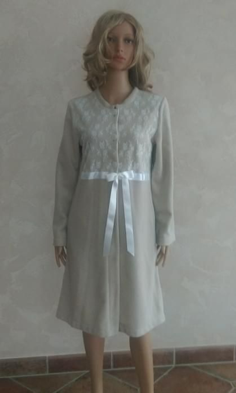 Халат Eva B. Bitzer 24335963 бежевый