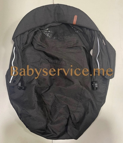 Капюшон Carrello Connect правый черный