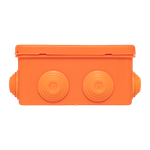 Коробка огнестойкая E45 100x100x50мм с клеммниками 6 полюсов 0,5-4мм2 IP55 HF EKF