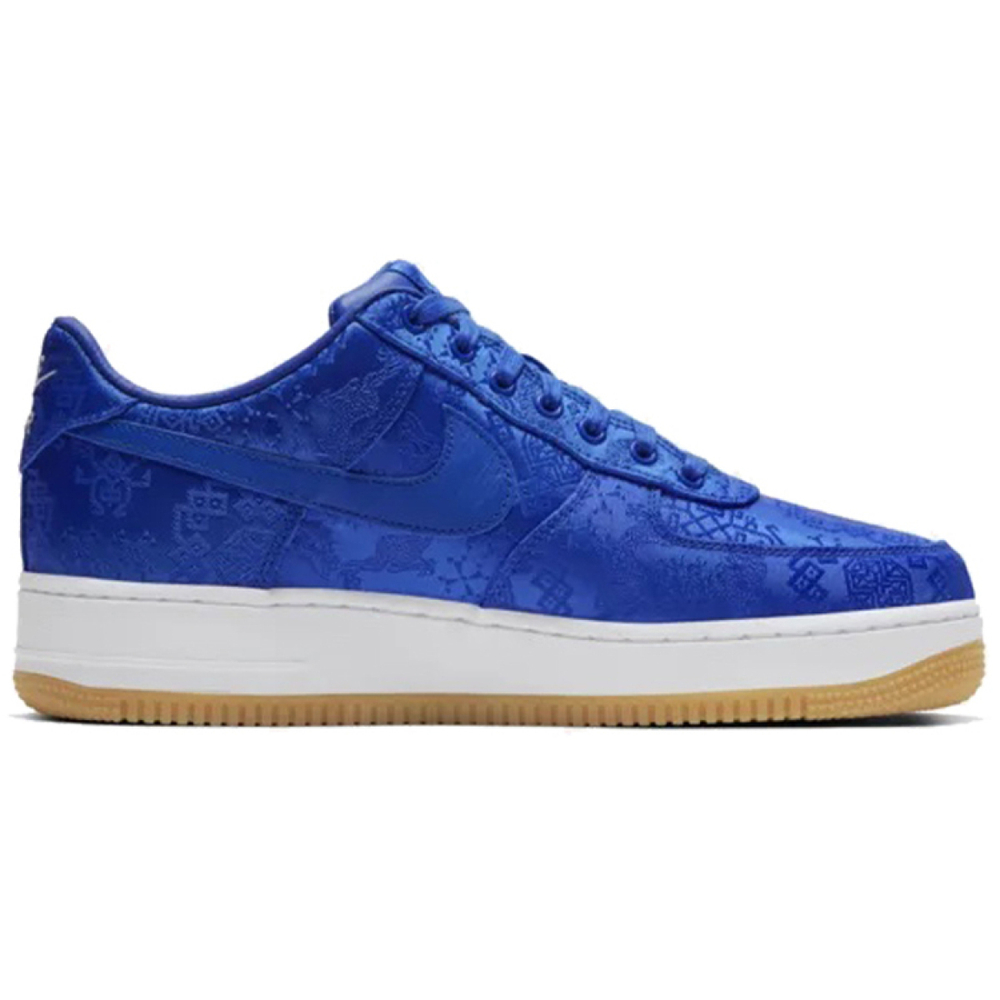 Кроссовки Nike Air Force 1 PRM Royal Silk x CLOT