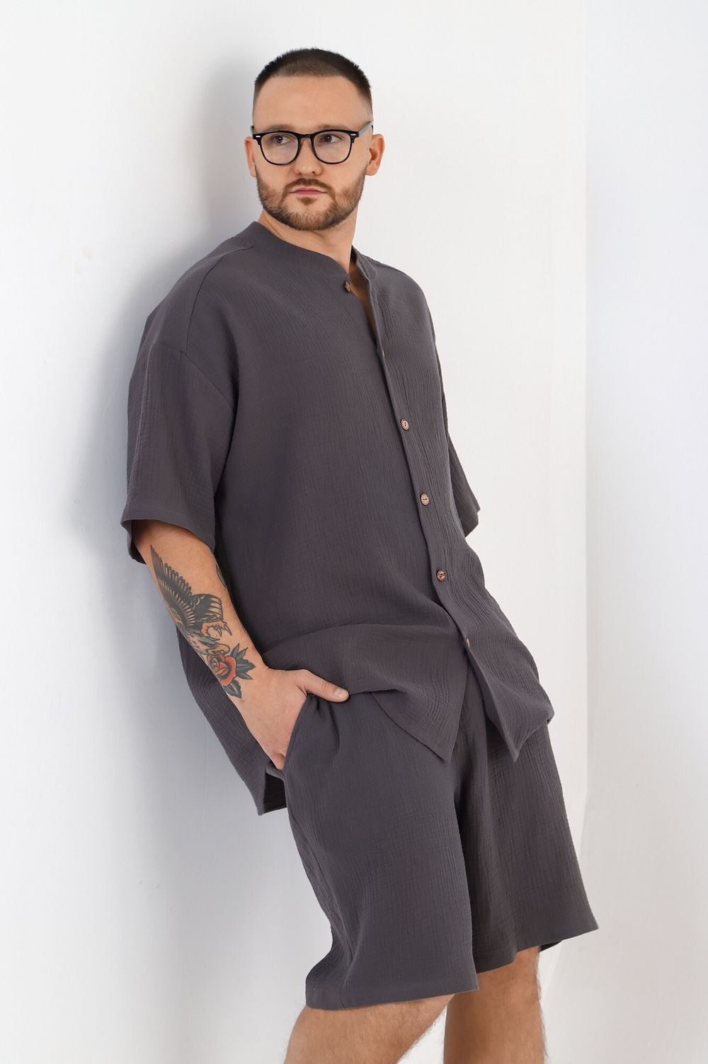 Костюм мужской Круиз-4 Виотекс СЕРЫЙ