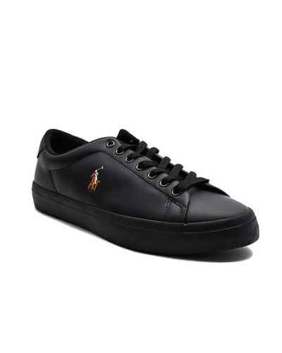 Кожаные кроссовки POLO RALPH LAUREN - черный(816884372)
