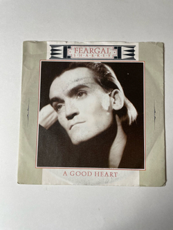 Винтажная виниловая пластинка LP Feargal Sharkey A Good Heart (Germany 1985) 7 дюймов