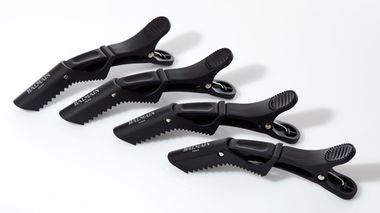 Balmain Hair Зажимы для волос зубчатые 4 шт Clips Long Hair 4 pcs