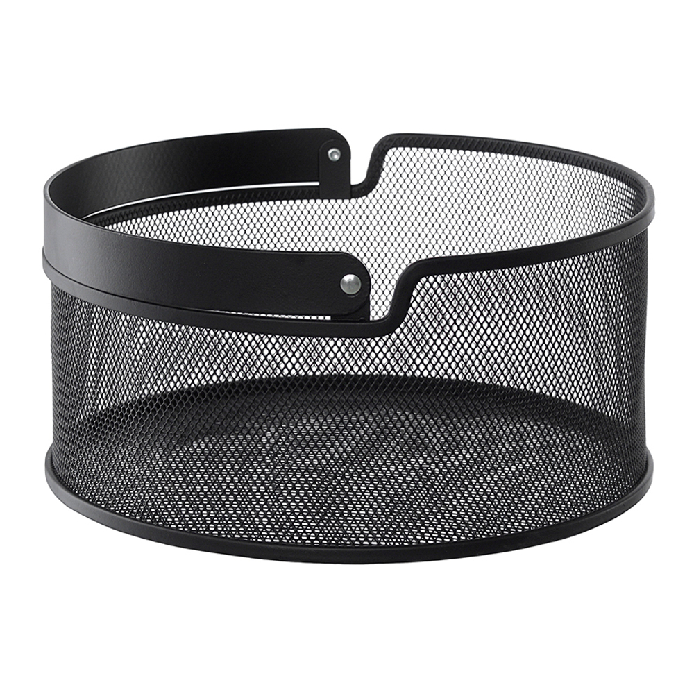 Корзина для хранения ferrant, D25х12,5 см, черная