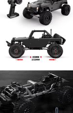 MJX H12Y 1/12 , standard , RC краулер с бесколлекторным мотором, алюминиевый корпус, металлические амортизаторы и шестерни, RTR
