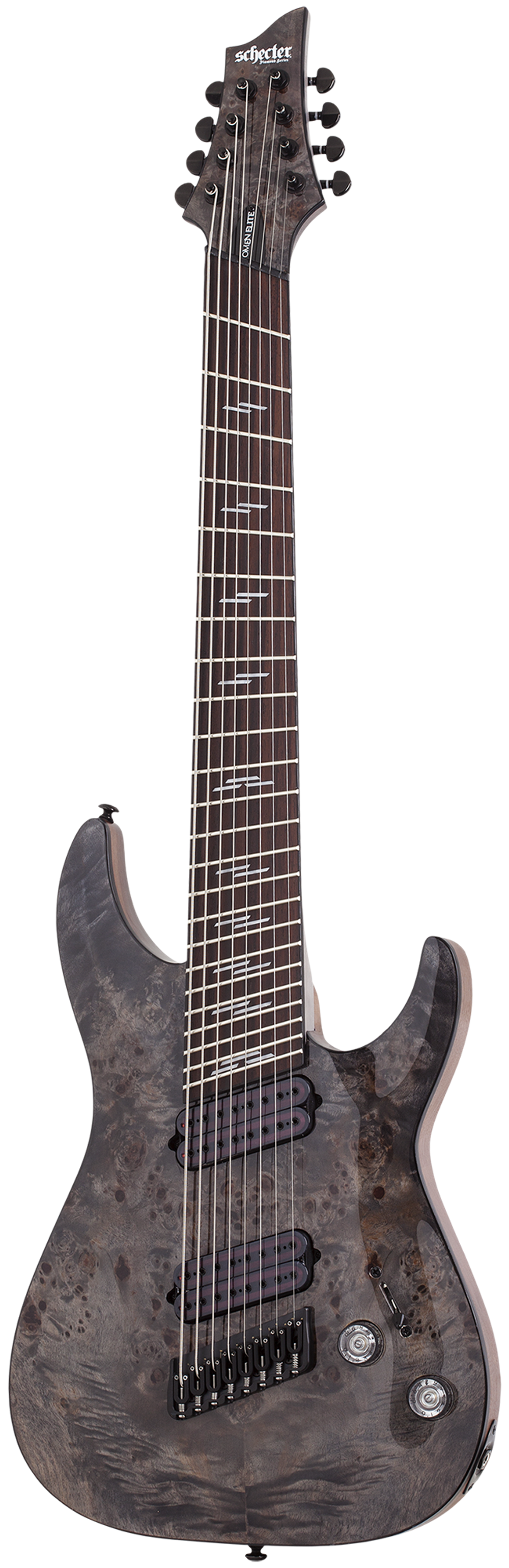 SCHECTER OMEN ELITE-8 MS CHARCOAL