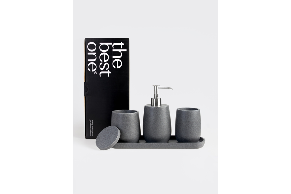 Набор аксессуаров для ванной Home One Nature Granite 4 пр.