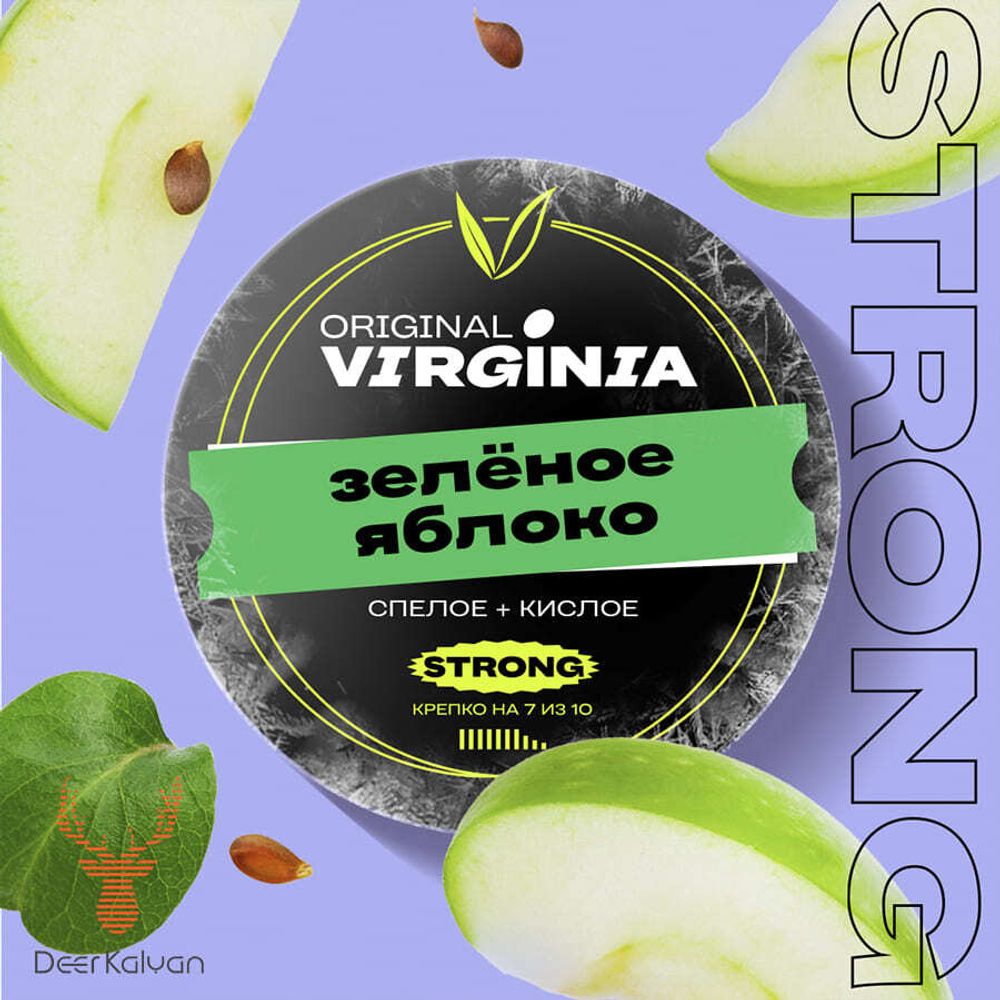 Original Virginia Strong &quot;Зеленое Яблоко&quot; 25 гр.